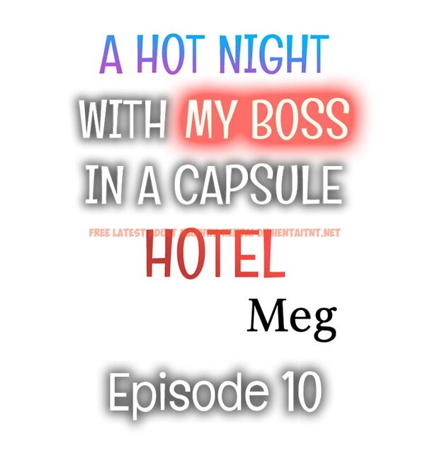 Read Hentai Image 1 522 in comic A Hot Night With My Boss In A Capsule Hotel - Chapter 10 - hentaitnt.net