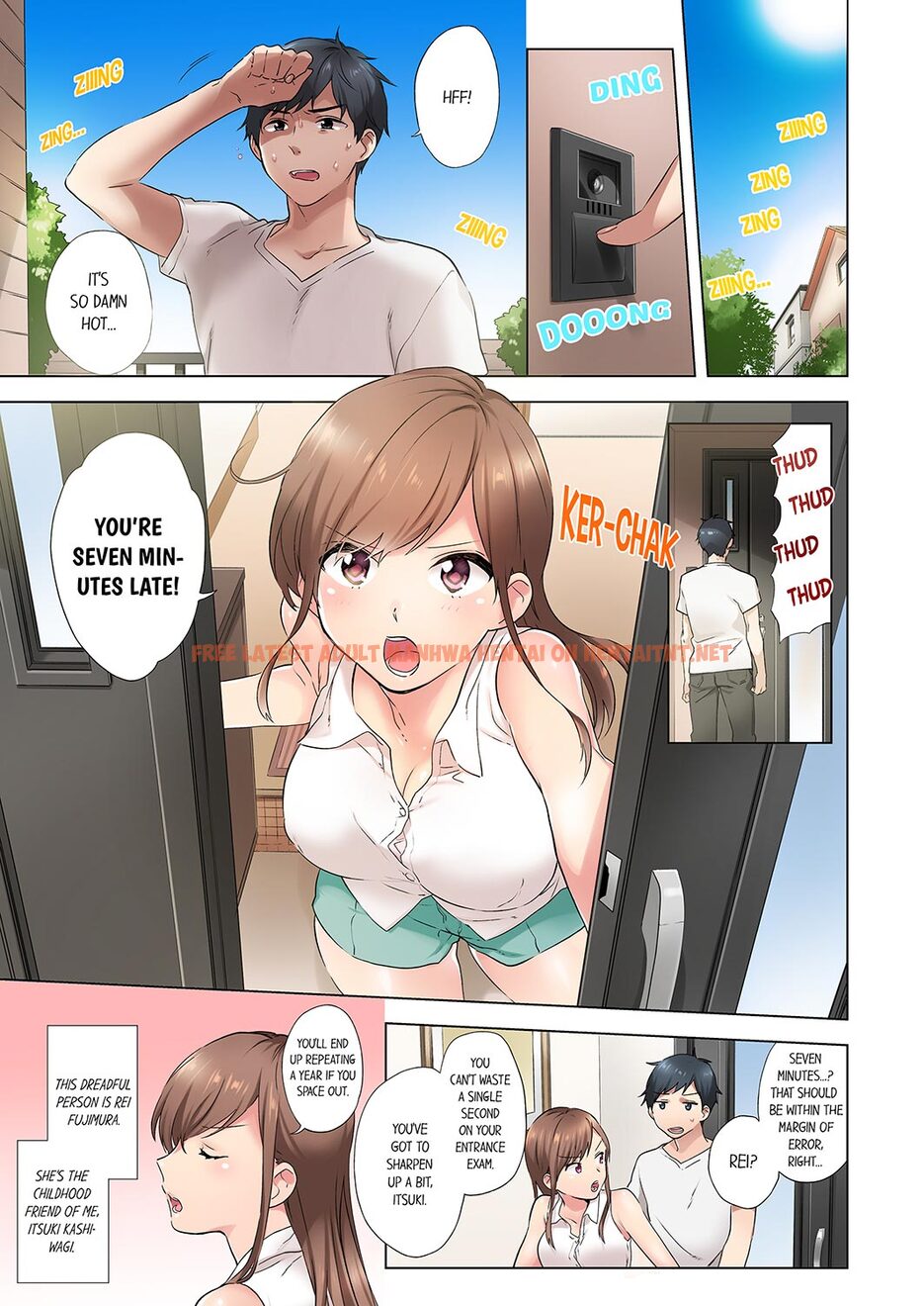 Read Hentai Image 1 947 in comic A Scorching Hot Day With A Broken Air Conditioner. If I Keep Having Sex With My Sweaty Childhood Friend… - Chapter 1 - hentaitnt.net