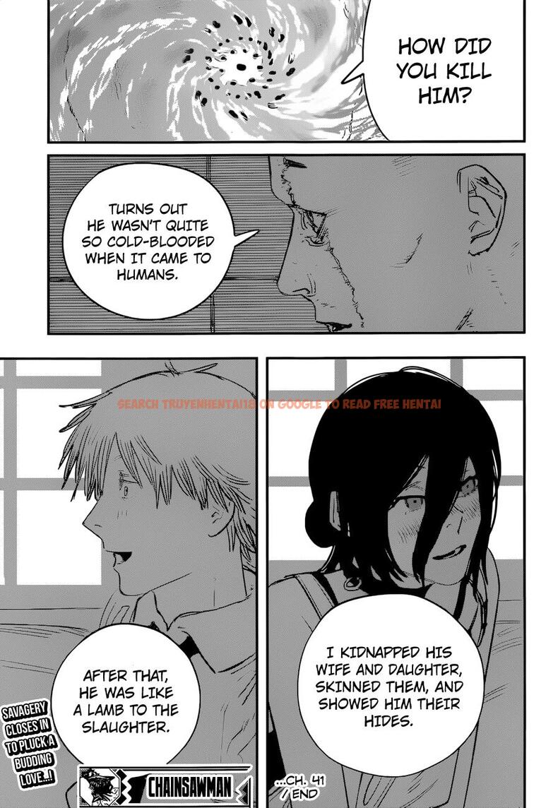 Read Hentai Image 20 036 in comic Chainsaw Man - Chapter 41 - www.hentaitnt.net