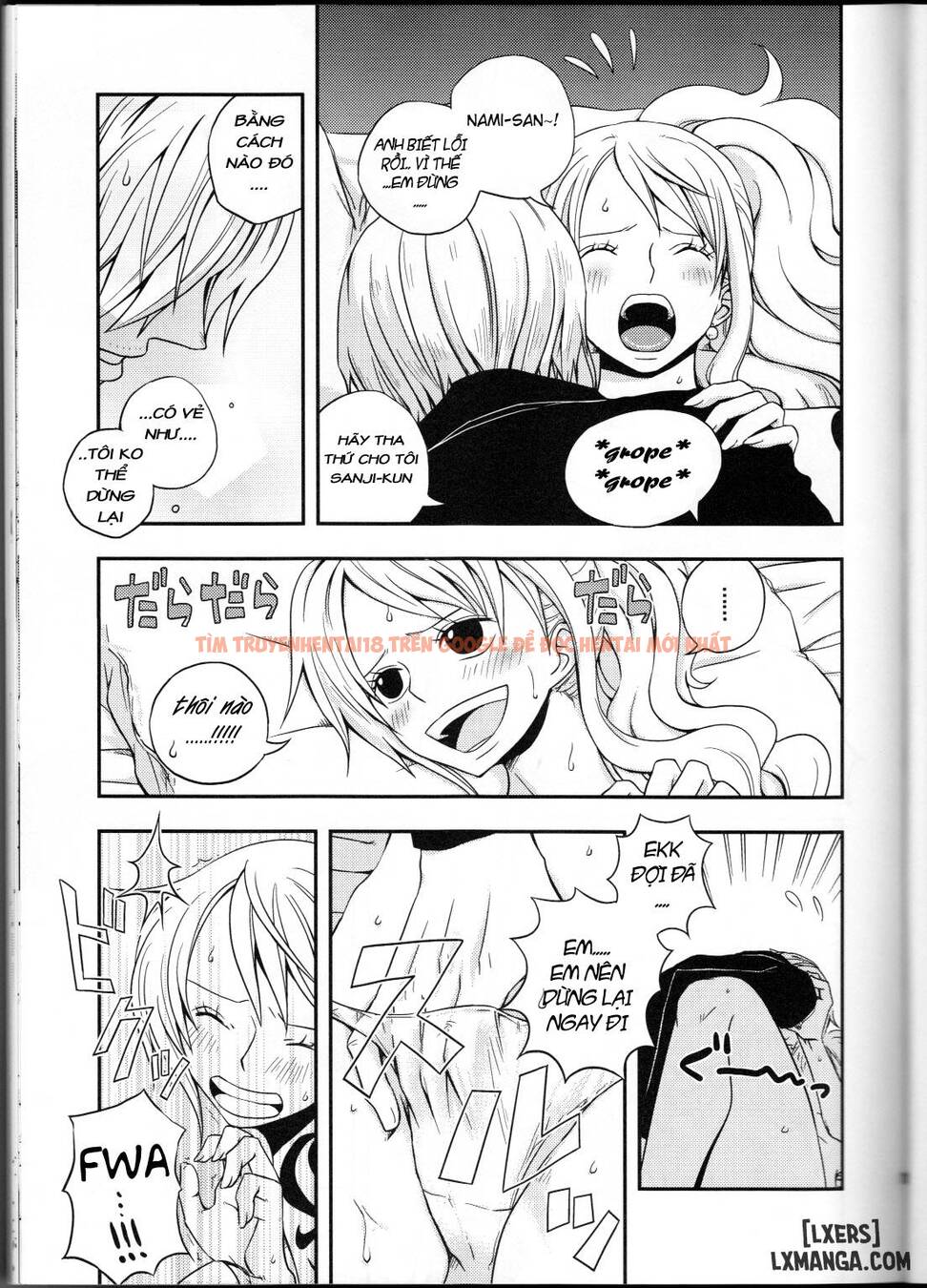 Xem ảnh 10 trong truyện hentai Change Over - Nami x Sanji Hentai - One Shot - truyenhentai18.pro