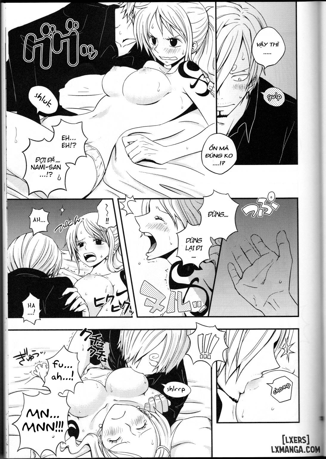 Xem ảnh 12 trong truyện hentai Change Over - Nami x Sanji Hentai - One Shot - truyenhentai18.pro