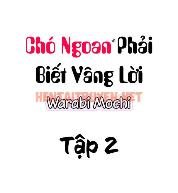 Xem ảnh Chó Ngoan Phải Biết Nghe Lời - Chap 2 - img_002_1640464873 - TruyenVN.APP