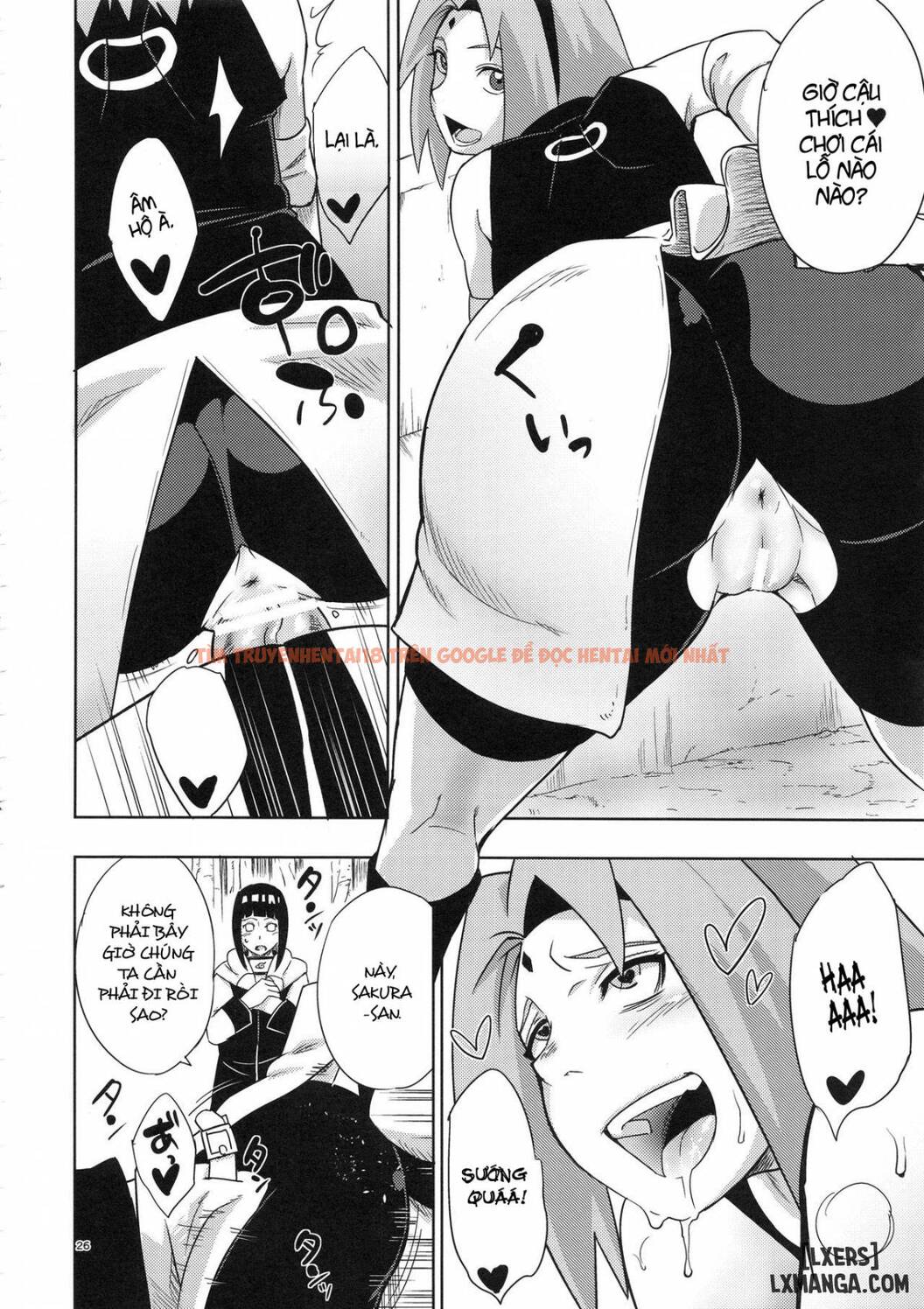 Xem ảnh 24 trong truyện hentai Cuộc Phiêu Lưu Giông Báo Của Chị Em Hinata Và Sakura - One Shot - truyenhentai18.pro