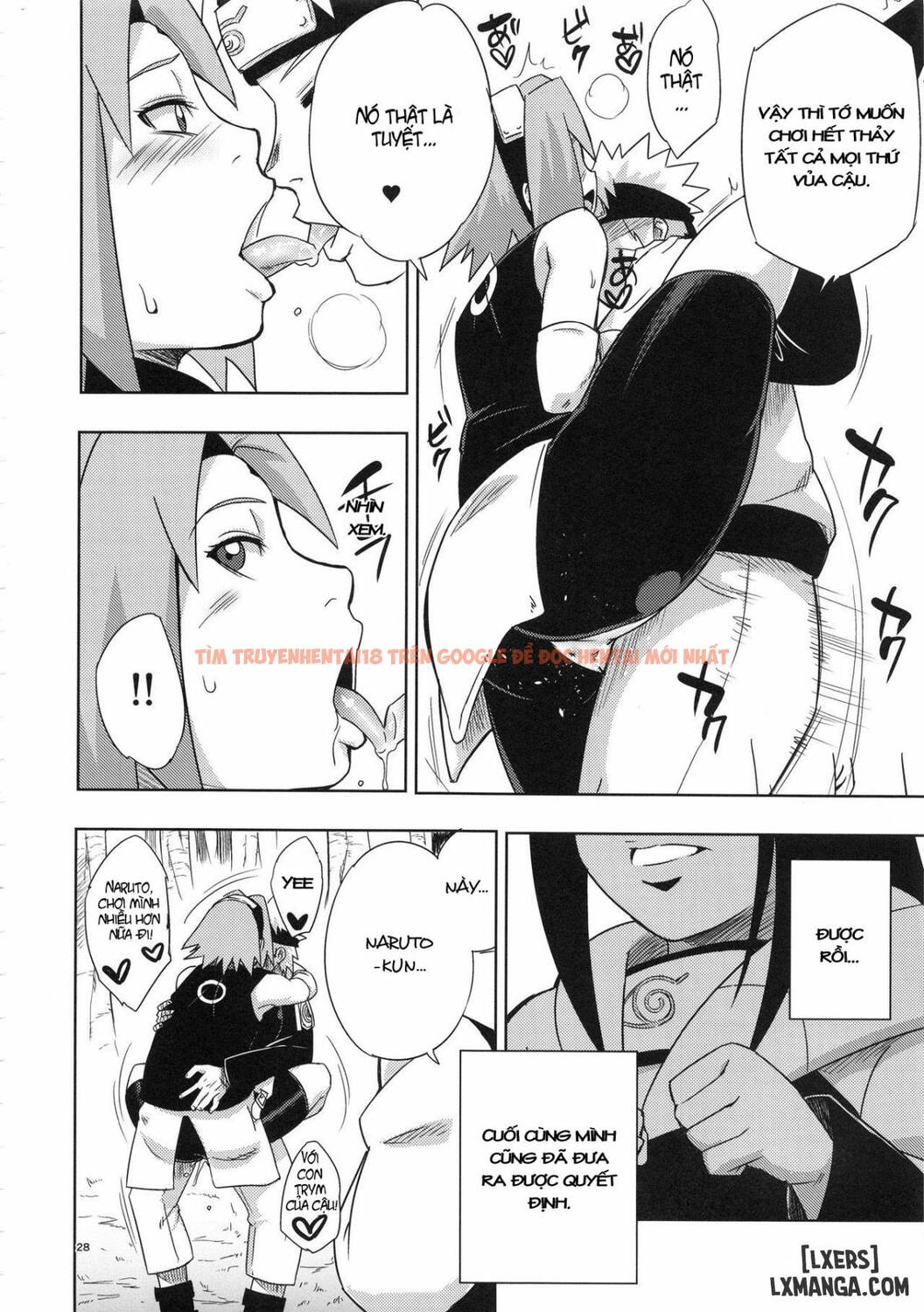 Xem ảnh 26 trong truyện hentai Cuộc Phiêu Lưu Giông Báo Của Chị Em Hinata Và Sakura - One Shot - truyenhentai18.pro