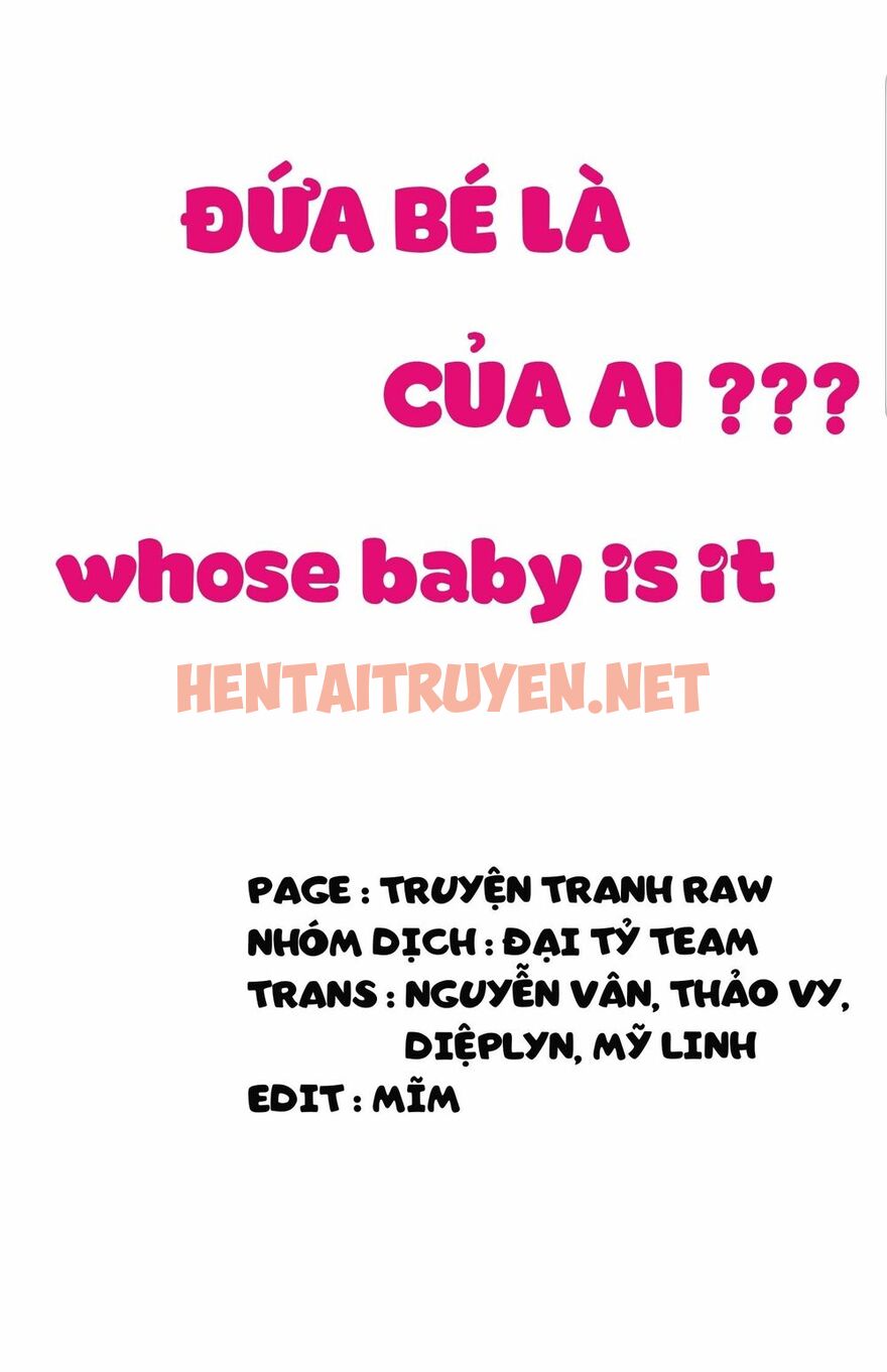 Xem ảnh Đứa Bé Là Của Ai ???? - Chap 5 - img_001_1630563142 - TruyenVN.APP