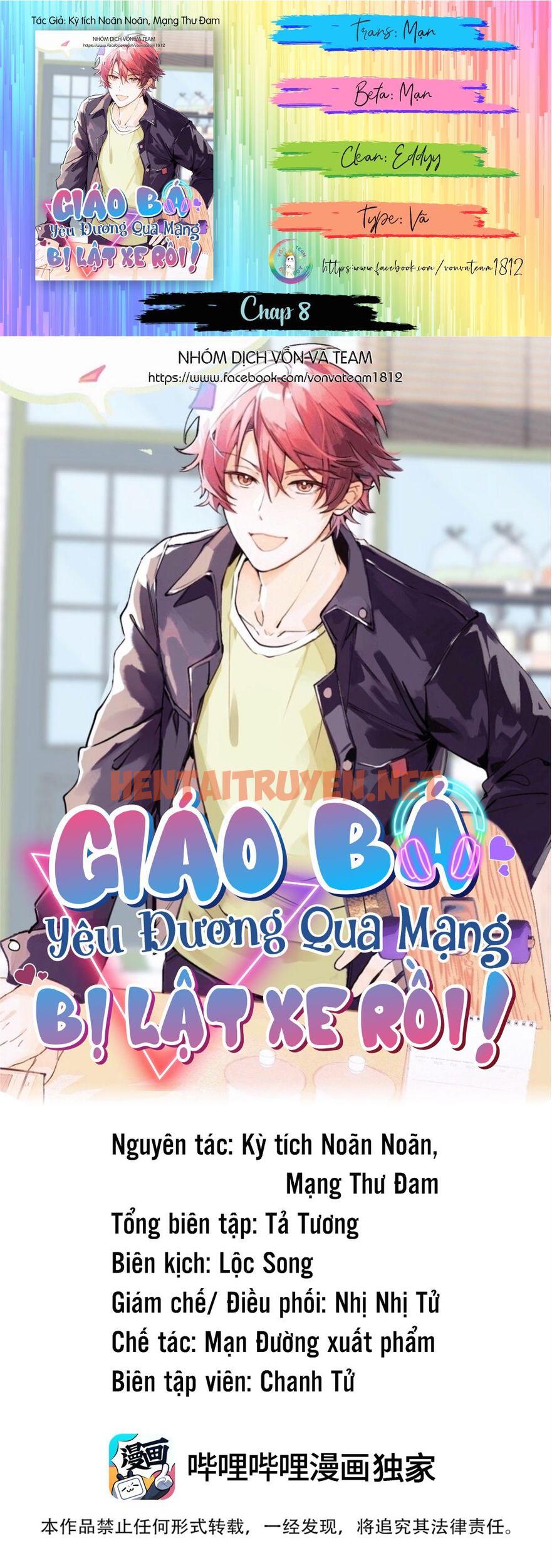 Xem ảnh Giáo Bá Yêu Đương Qua Mạng Bị Lật Xe Rồi - Chap 8 - img_002_1658745983 - TruyenVN.APP