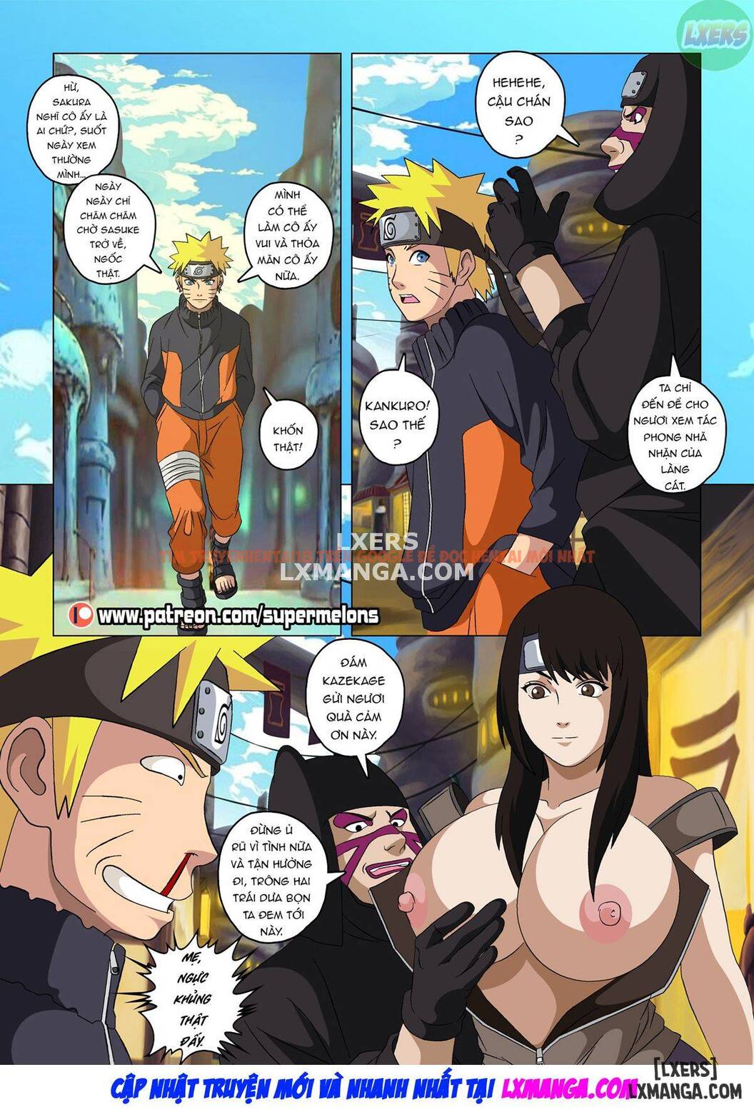 Xem ảnh 9 trong truyện hentai Hentai Naruto Các Quý Cô Ninja - One Shot - hentaitvn.net