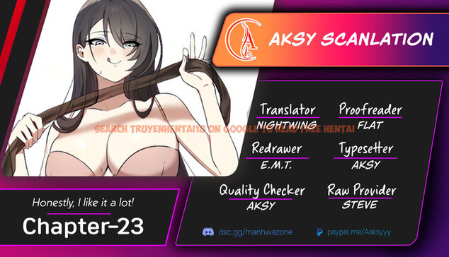 Read Hentai Image 1 25132 in comic Honestly, I Like You A lot! - Chapter 23 - hentaitnt.net