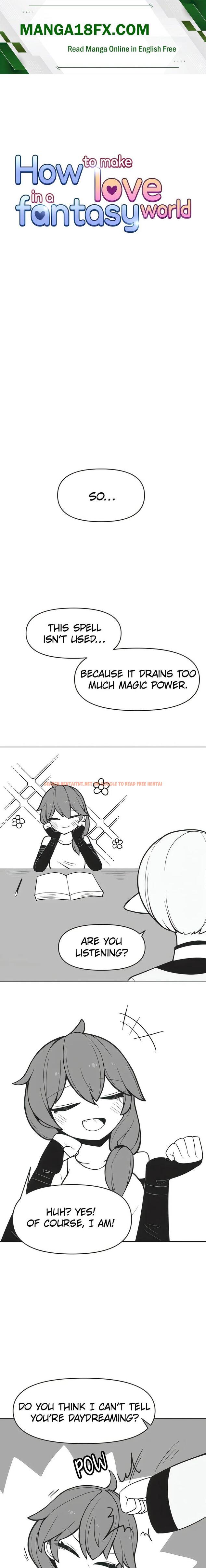 How To Make Love In A Fantasy World - Chapter 1