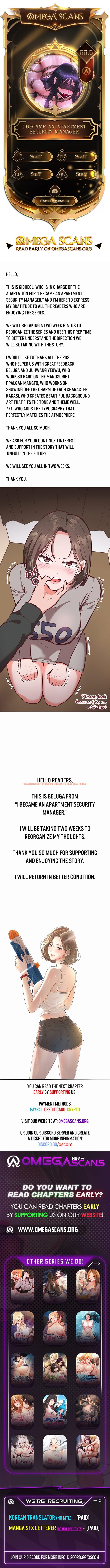 I Became An Apartment Security Manager - Chapter 55.5