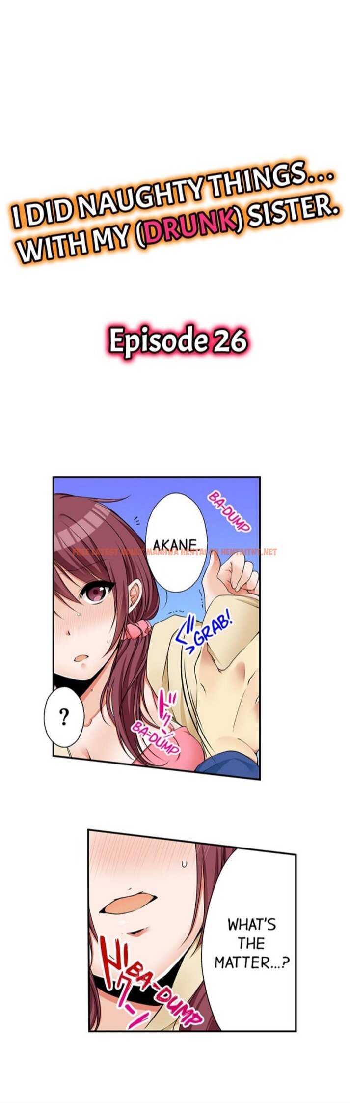 Read Hentai Image 1 707 in comic I Did Naughty Things… With My (Drunk) Sister - Chapter 26 - hentaitnt.net