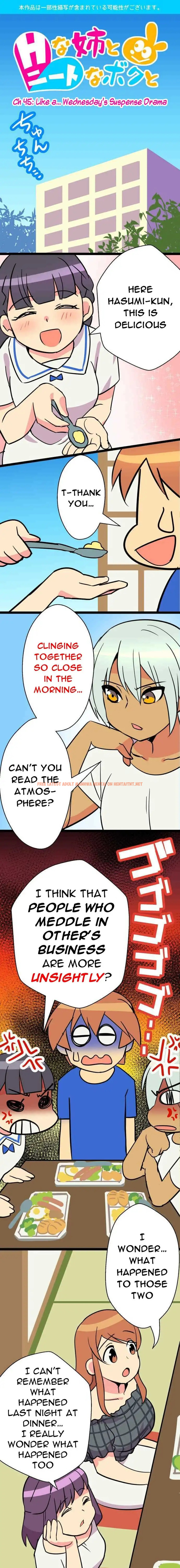 Read Hentai Image 1 524 in comic I’m A Neet And My Elder Sister Is Perverted - Chapter 45 - hentaitnt.net