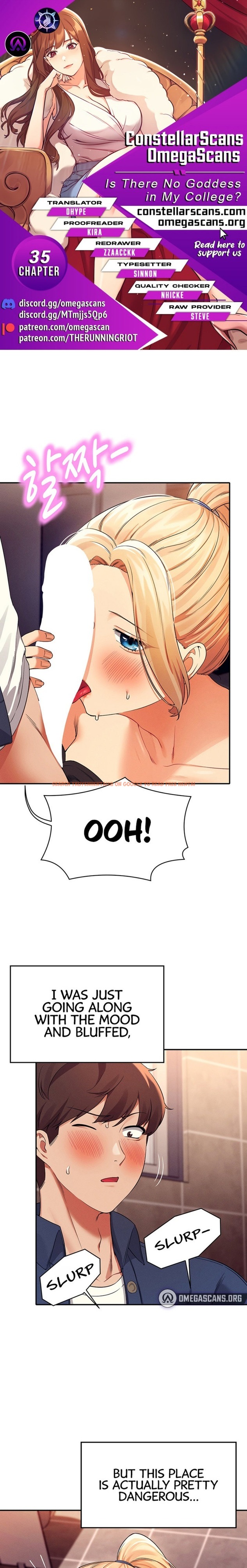 Read Hentai Image 1 377 in comic Is There No Goddess In My College? - Chapter 35 - www.hentaitnt.net