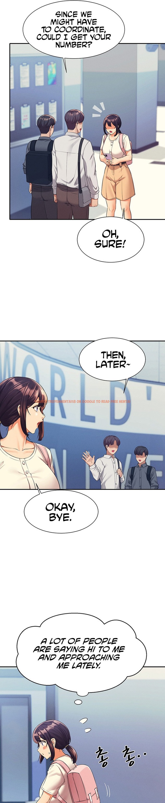 Read Hentai Image 9 416 in comic Is There No Goddess In My College? - Chapter 44 - www.hentaitnt.net