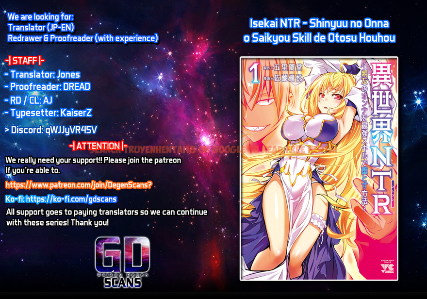 Read Hentai Image 1 f5abf in comic Isekai NTR: Shinyuu No Onna Wo Saikyou Skill De Otosu Houhou - Chapter 35 - hentaitnt.net