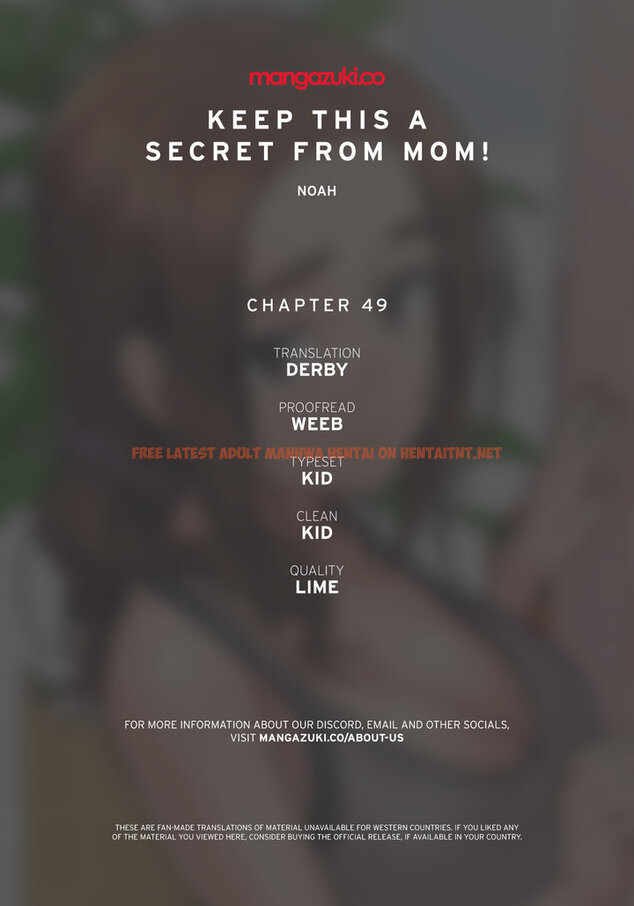 Read Hentai Image 1 881 in comic Keep It A Secret From Your mother! - Chapter 49 - hentaitnt.net