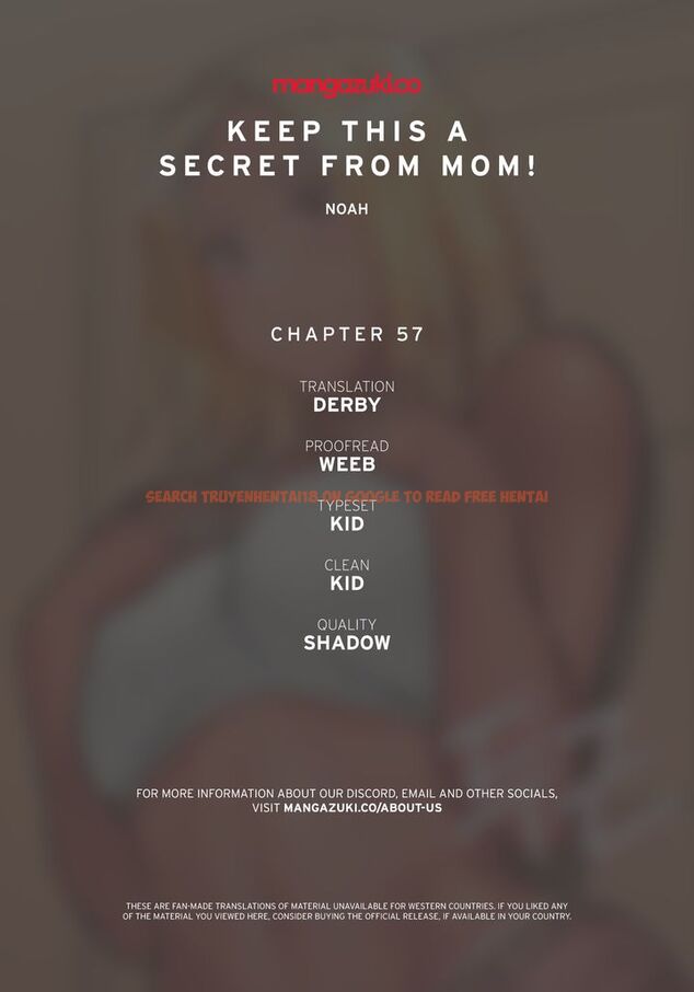 Read Hentai Image 1 009 in comic Keep It A Secret From Your mother! - Chapter 57 - hentaitnt.net