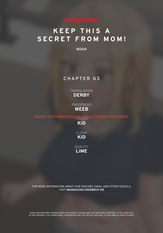Read Hentai Image 1 279 in comic Keep It A Secret From Your mother! - Chapter 63 - hentaitnt.net