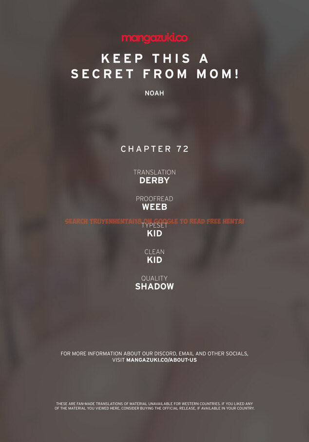 Read Hentai Image 1 964 in comic Keep It A Secret From Your mother! - Chapter 72 - www.hentaitnt.net