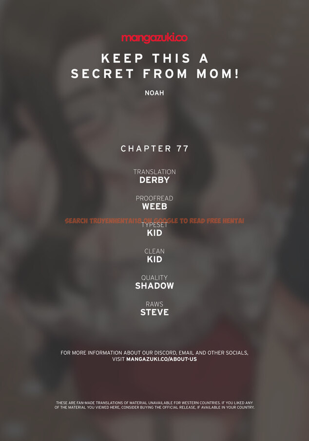 Read Hentai Image 1 337 in comic Keep It A Secret From Your mother! - Chapter 77 - www.hentaitnt.net