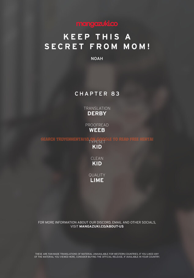 Read Hentai Image 1 749 in comic Keep It A Secret From Your mother! - Chapter 83 - www.hentaitnt.net