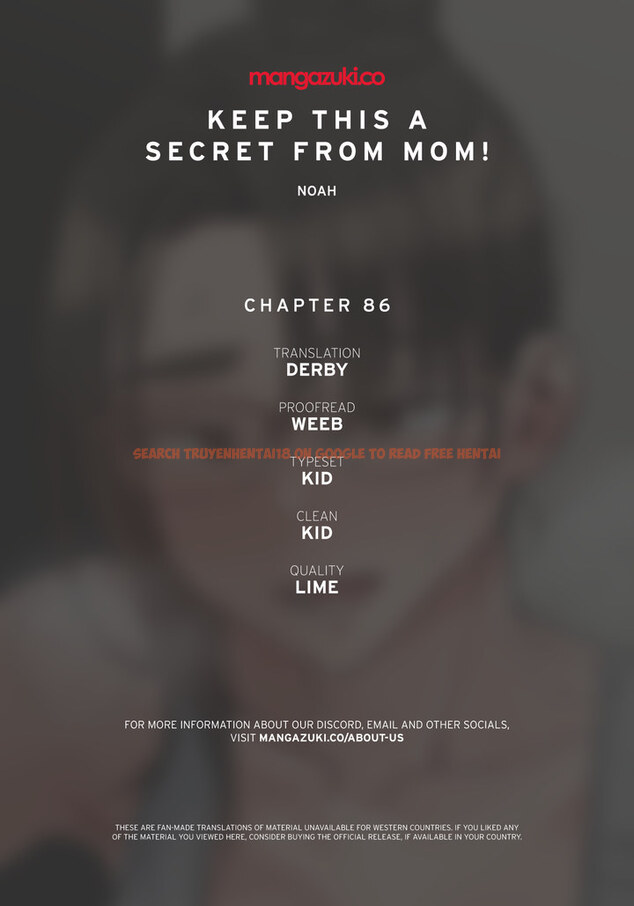 Read Hentai Image 1 123 in comic Keep It A Secret From Your mother! - Chapter 86 - www.hentaitnt.net