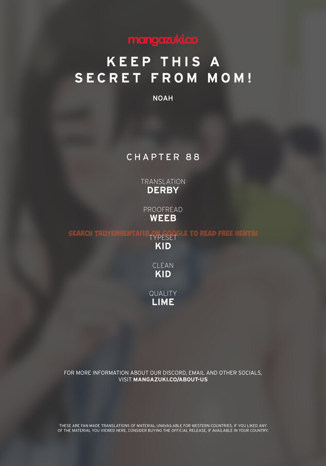 Read Hentai Image 1 58179 in comic Keep It A Secret From Your mother! - Chapter 88 - www.hentaitnt.net