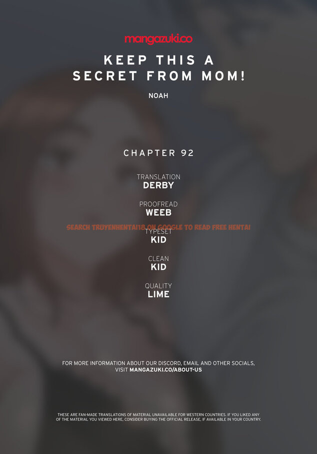 Read Hentai Image 1 33985 in comic Keep It A Secret From Your mother! - Chapter 92 - www.hentaitnt.net