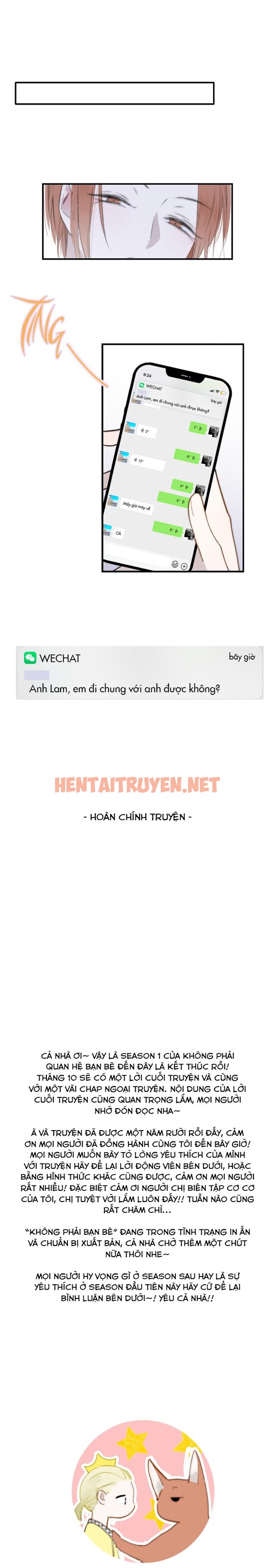 Xem ảnh Không Phải Quan Hệ Bạn Bè - Chap 70 - img_009_1634218624 - TruyenVN.APP