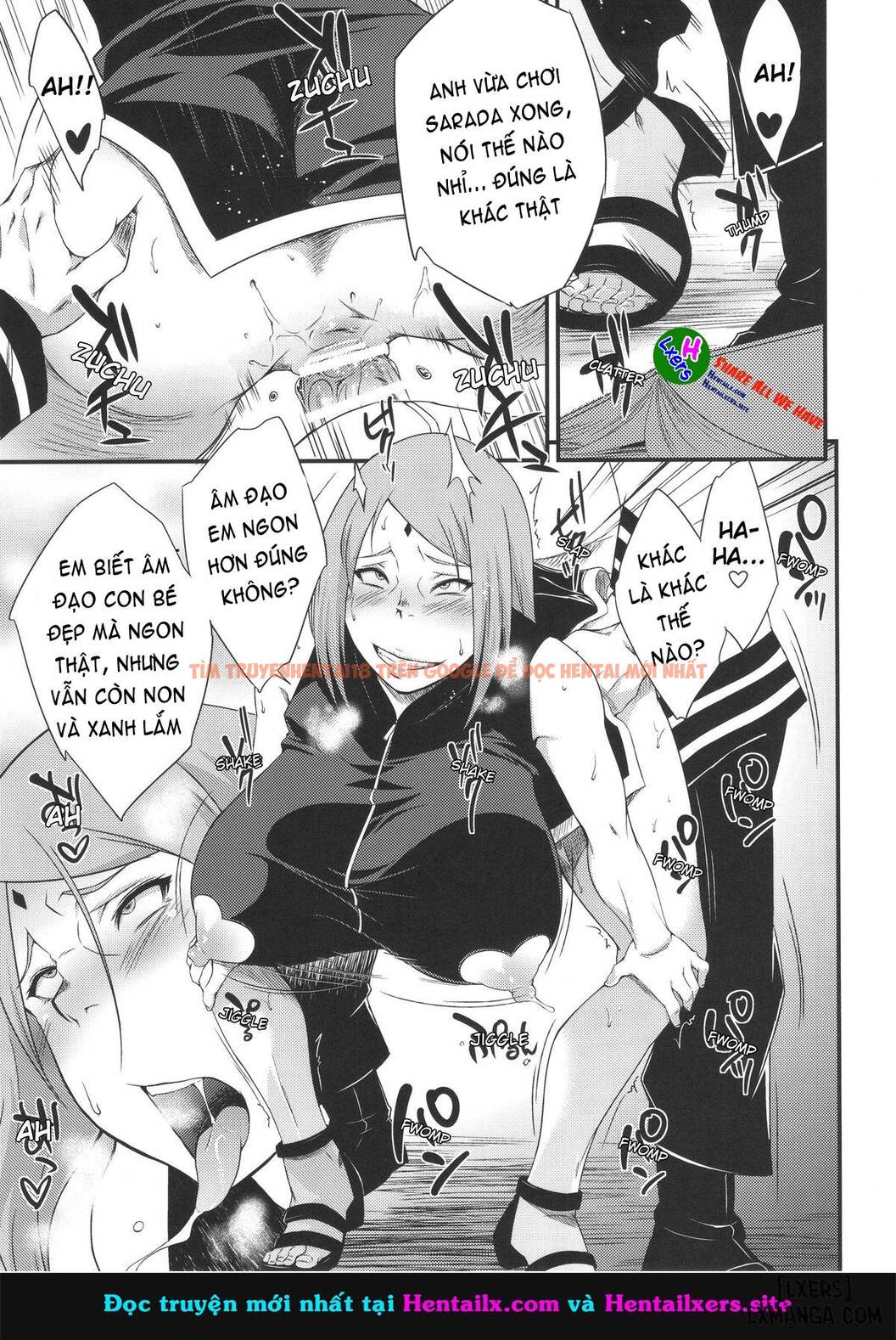 Xem ảnh 17 trong truyện hentai Konoha Donburi Aigake - One Shot - truyenhentai18.pro