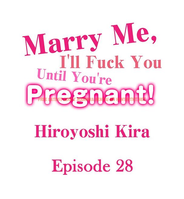 Read Hentai Image 1 256 in comic Marry Me, I’ll Fuck You Until You’re Pregnant! - Chapter 28 - hentaitnt.net