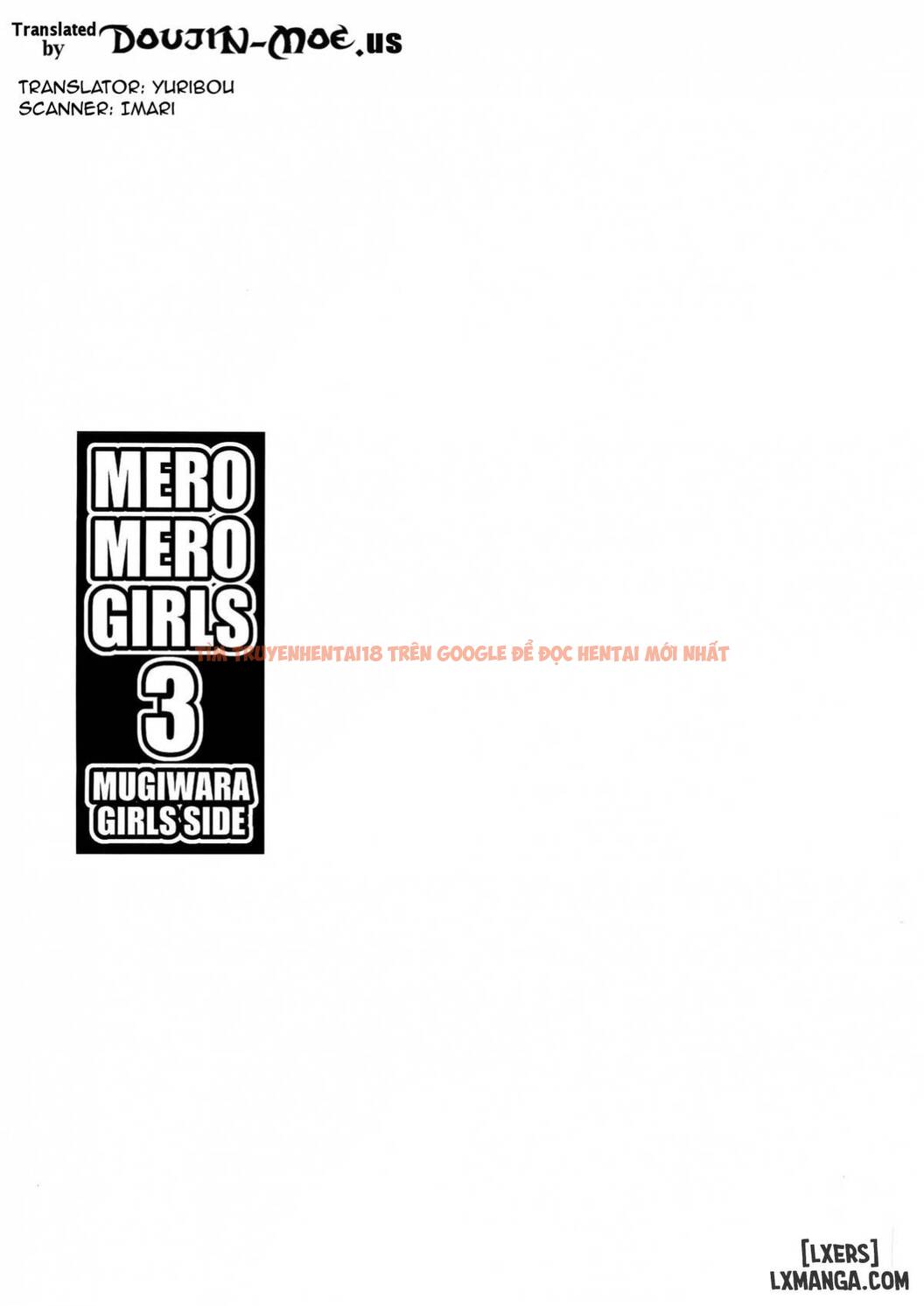 Xem ảnh 2 trong truyện hentai MERO MERO GIRLS 3 - One Shot - hentaitvn.net