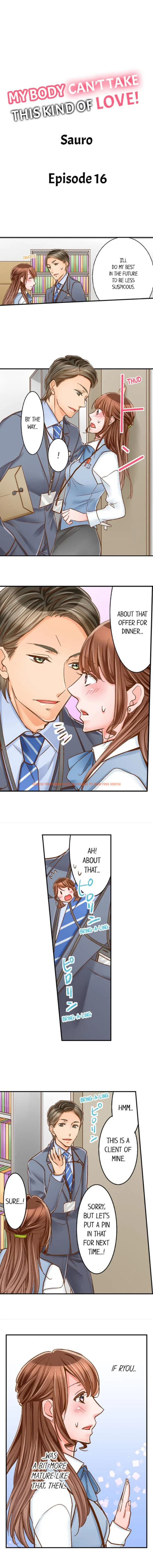Read Hentai Image 1 001 in comic My Body Can’t Take This Kind Of Love - Chapter 16 - hentaitnt.net