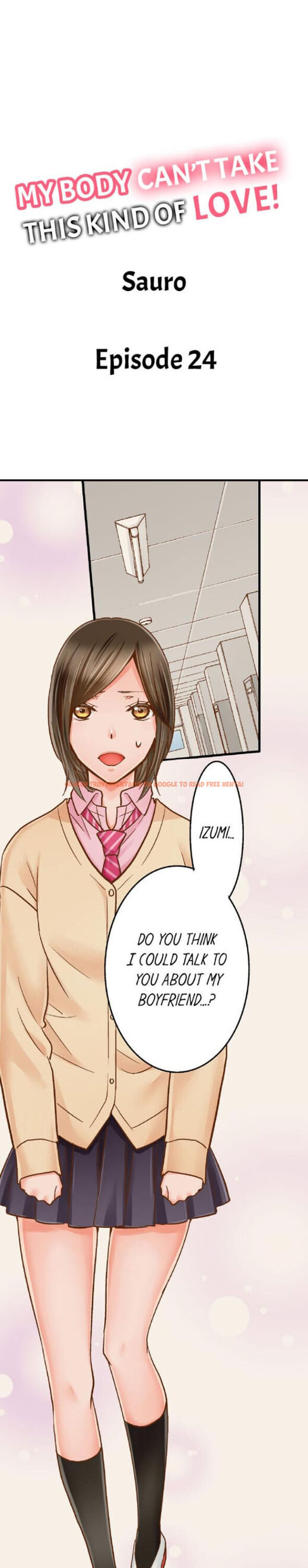Read Hentai Image 1 001 in comic My Body Can’t Take This Kind Of Love - Chapter 24 - www.hentaitnt.net