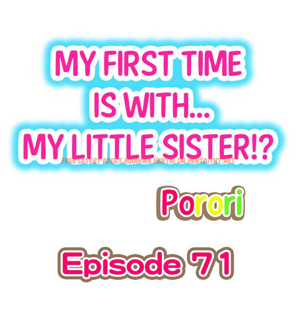 Read Hentai Image 1 945 in comic My First Time Is with…. My Little Sister?! - Chapter 71 - hentaitnt.net