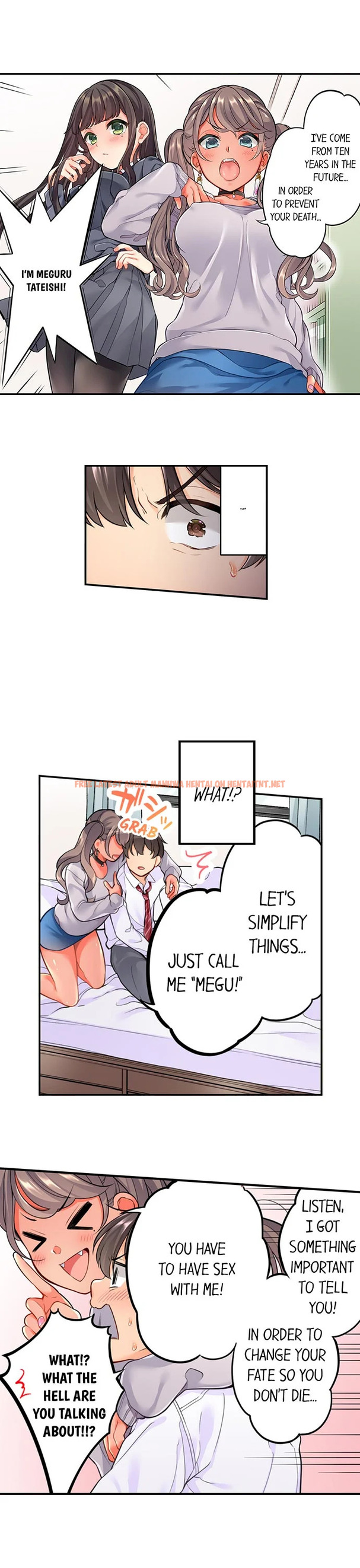 Read Hentai Image 6 803 in comic My Friend Came Back From The Future To Fuck Me - Chapter 1 - hentaitnt.net