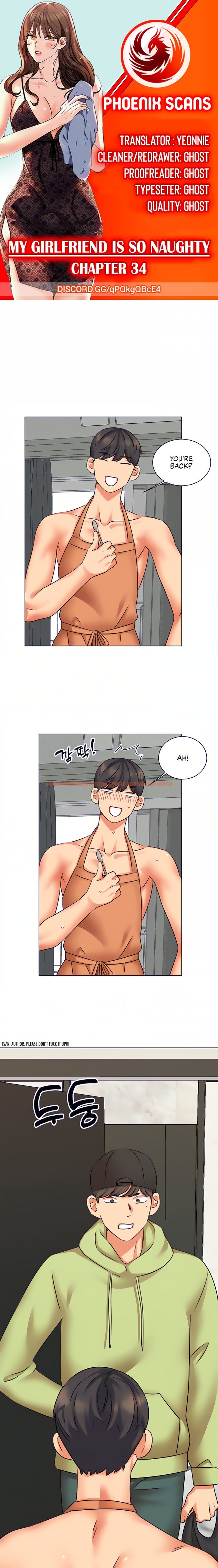 Read Hentai Image 1 411 in comic My Girlfriend Is So Naughty - Chapter 34 - www.hentaitnt.net