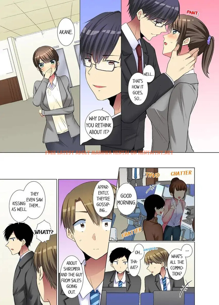 Read Hentai Image 2 370c9 in comic My Younger Colleague Is Too Unfriendly… - Chapter 27 - hentaitnt.net