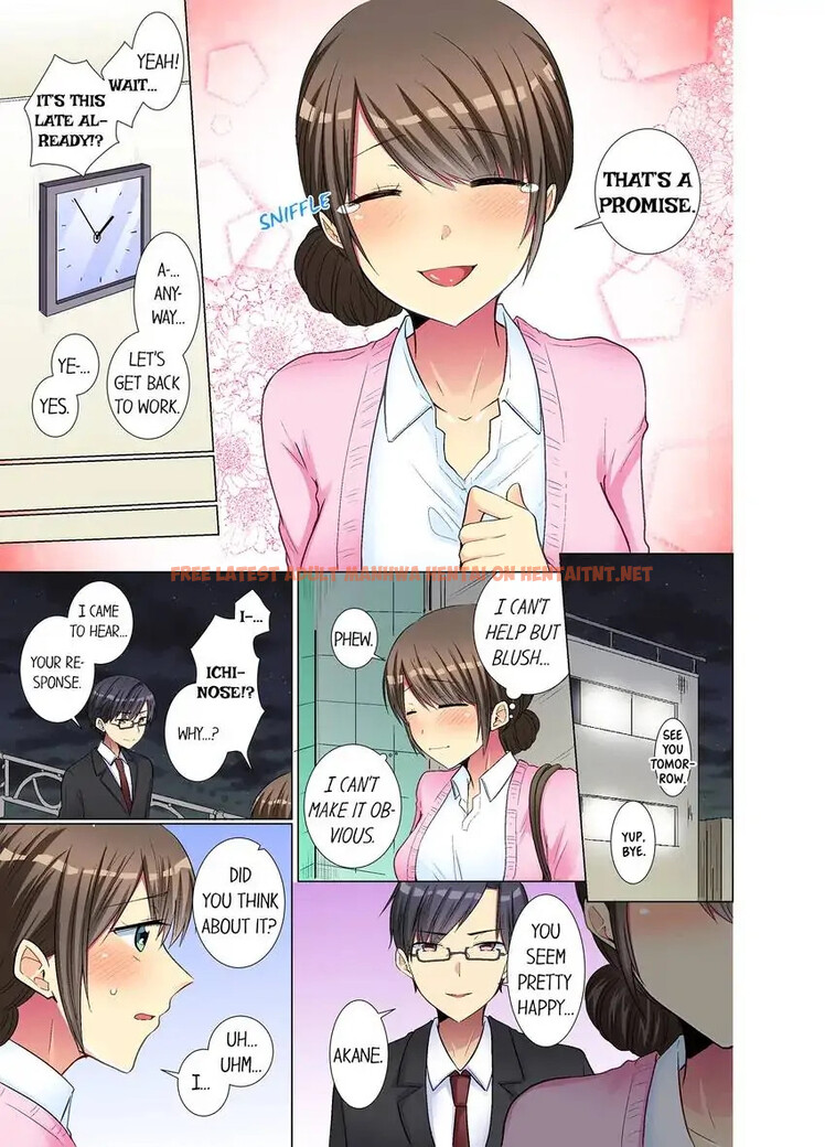 Read Hentai Image 8 923b0 in comic My Younger Colleague Is Too Unfriendly… - Chapter 29 - hentaitnt.net