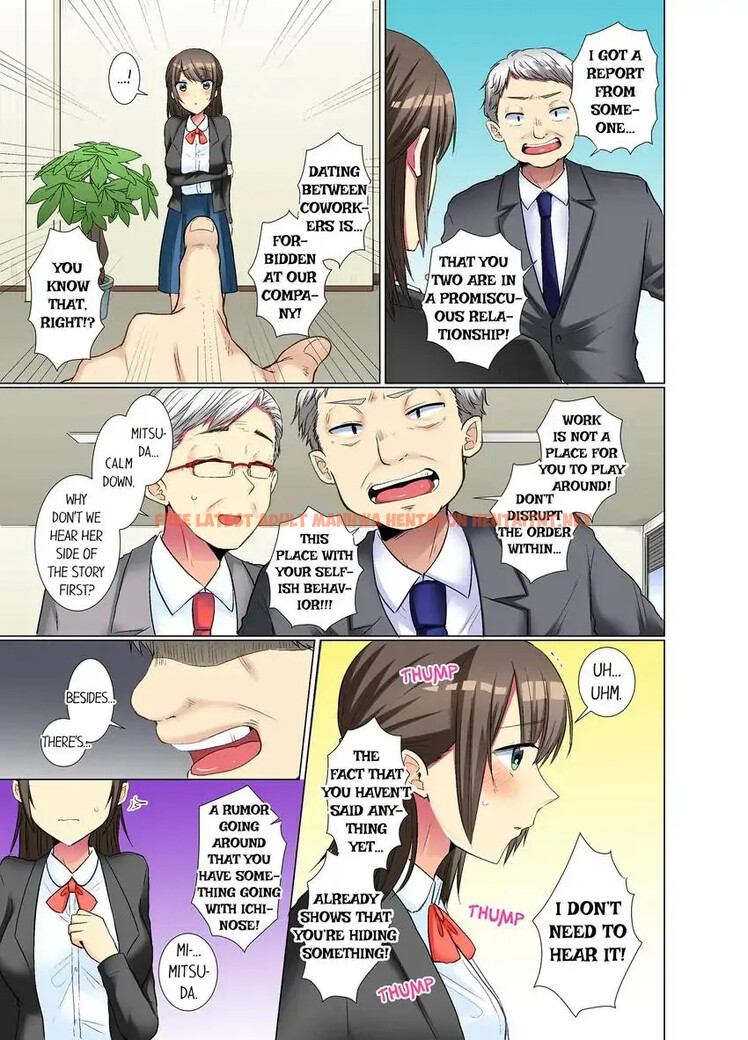 Read Hentai Image 2 385d7 in comic My Younger Colleague Is Too Unfriendly… - Chapter 30 - hentaitnt.net