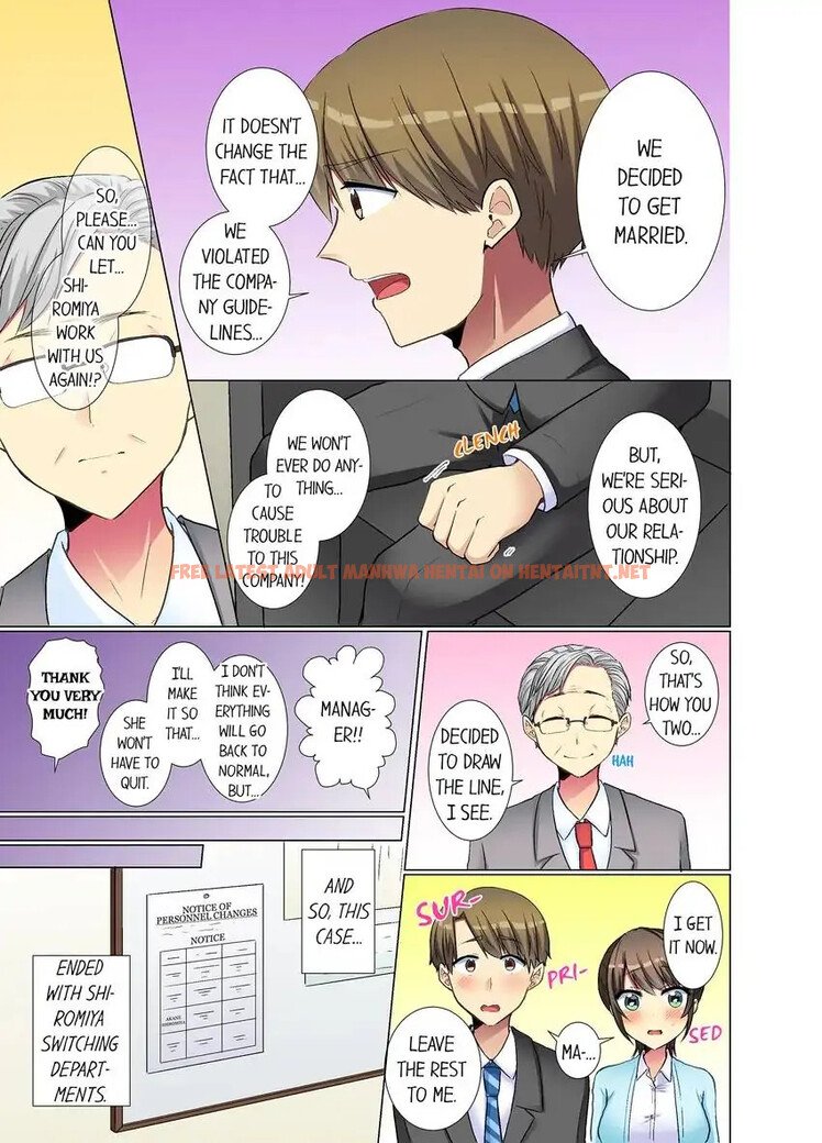 Read Hentai Image 8 99a41 in comic My Younger Colleague Is Too Unfriendly… - Chapter 36 - hentaitnt.net