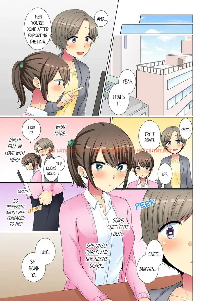 Read Hentai Image 2 6aa92 in comic My Younger Colleague Is Too Unfriendly… - Chapter 45 - hentaitnt.net