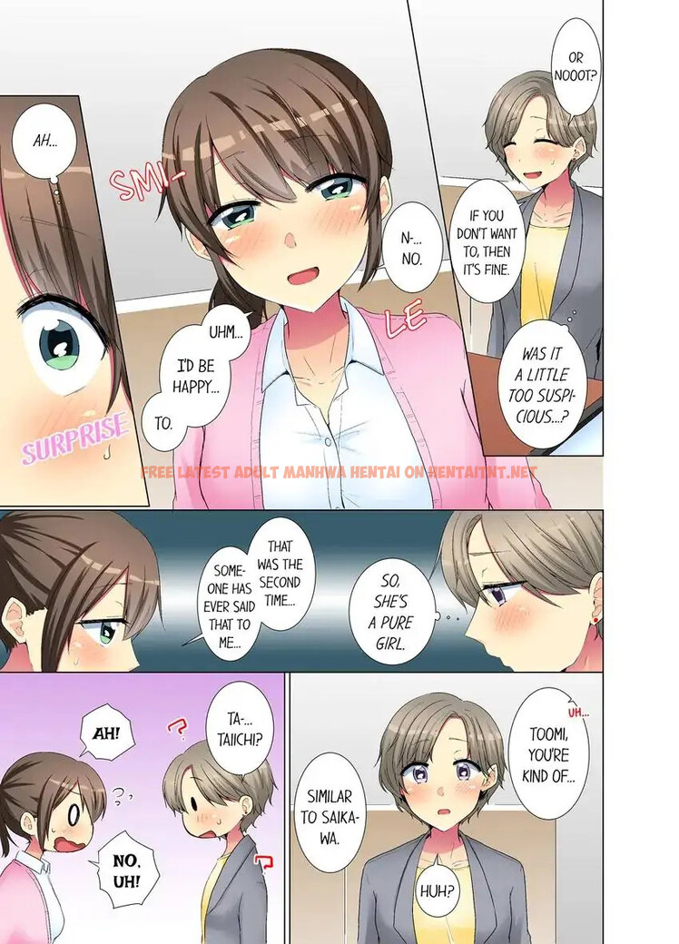 Read Hentai Image 4 6aa92 in comic My Younger Colleague Is Too Unfriendly… - Chapter 45 - hentaitnt.net