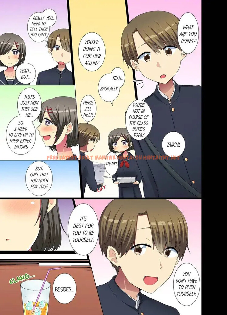 Read Hentai Image 8 6aa92 in comic My Younger Colleague Is Too Unfriendly… - Chapter 45 - hentaitnt.net