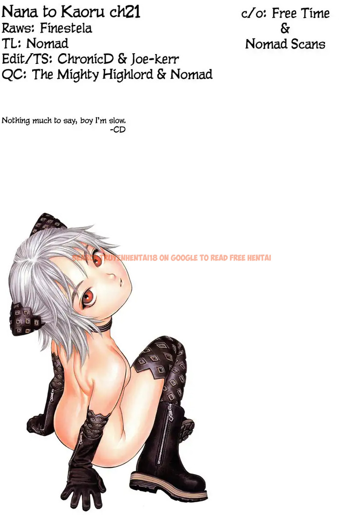 Read Hentai Image 1 063 in comic Nana To Kaoru - Chapter 21 - www.hentaitnt.net