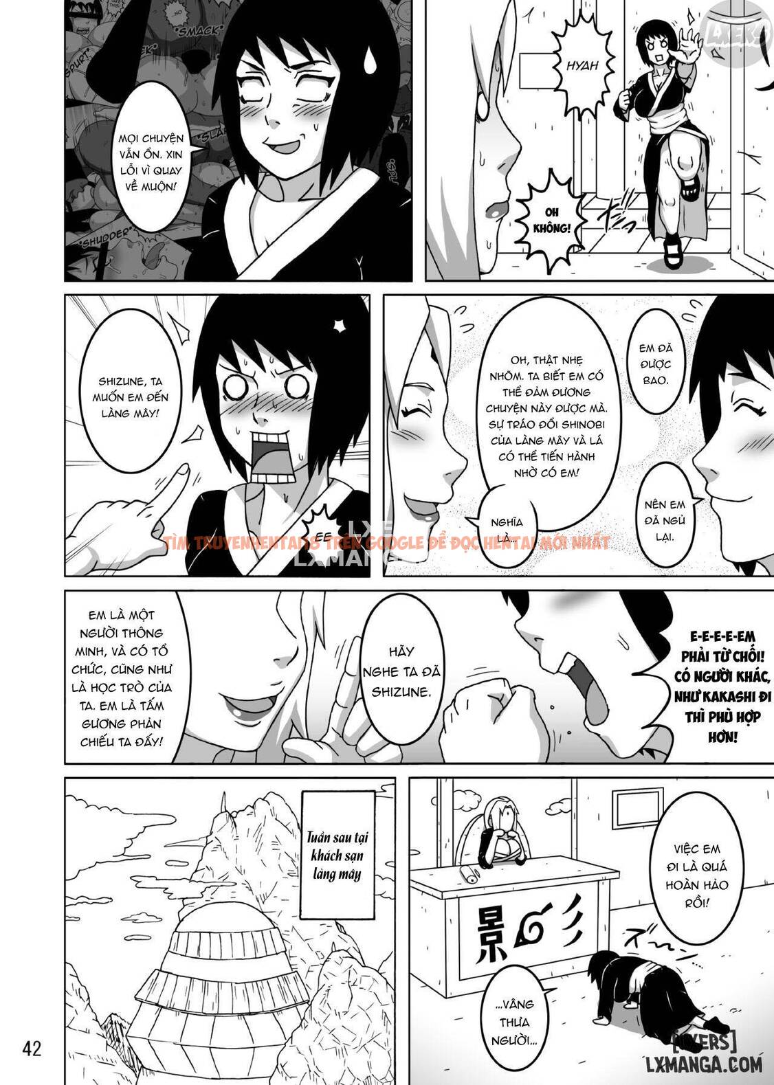 Xem ảnh 45 trong truyện hentai Naruto Hentai Bữa Tiệc Dâm Dục Của Shizune - One Shot - hentaitvn.net