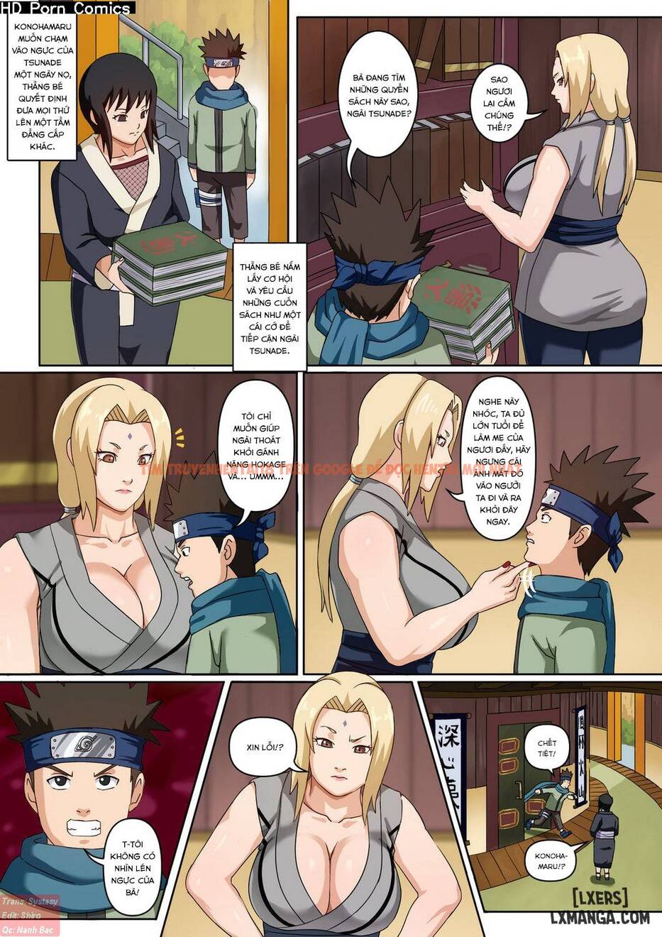 Xem ảnh 2 trong truyện hentai Naruto Hentai Huấn Luyện Đặc Biệt Của Tsunade - One Shot - truyenhentai18.pro