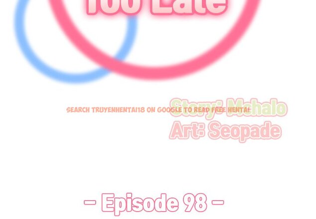 Read Hentai Image 2 868 in comic Never Too Late - Chapter 98 - hentaitnt.net