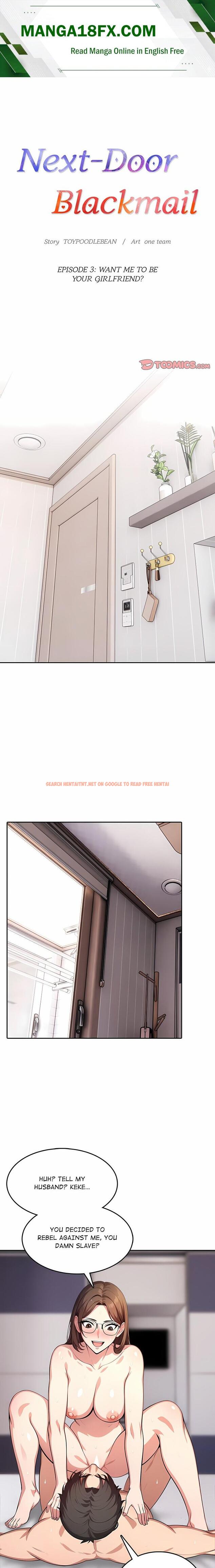 Next-door Blackmail - Chapter 3