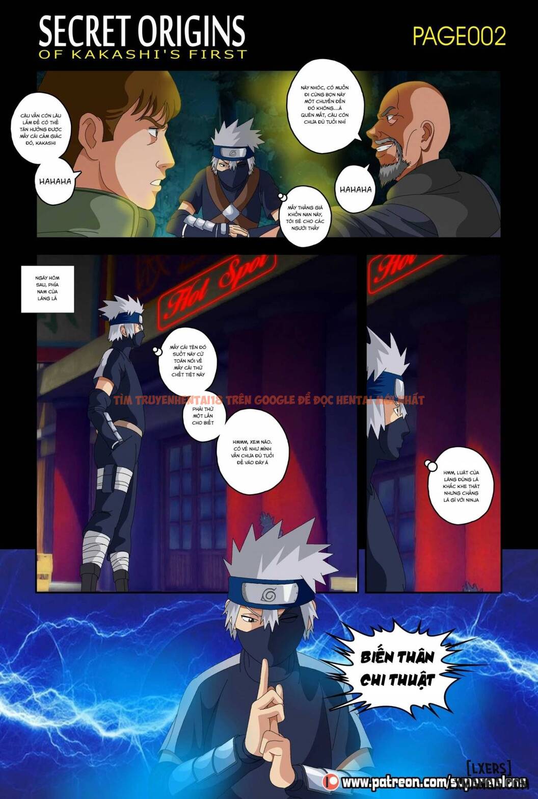 Xem ảnh 2 trong truyện hentai Nguồn Gốc Bí Thuật Đầu Tiên Của Kakashi - One Shot - truyenhentai18.pro